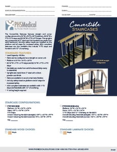 Convertible Staircases Data Sheet