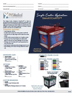 Single Cooler Hydraiton SmartCart Data Sheet
