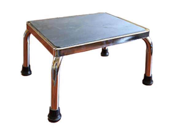 AM-841 Footstool with Non-Skid Rubber Tread Top