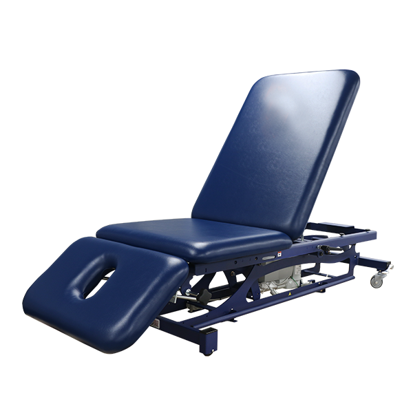 Thera-P Bariatric Electric Treatment Table (3 Section) with Dual Foot Bars