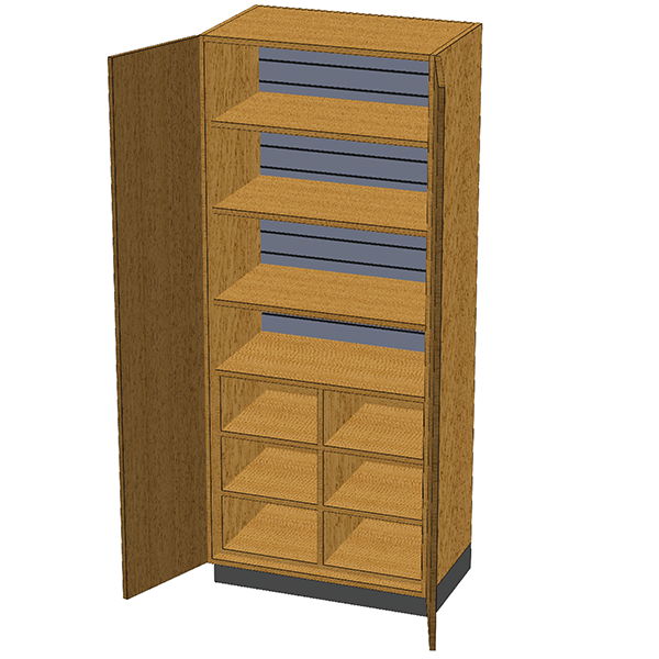 SC-012 Stor-Edge Stationary Cabinet